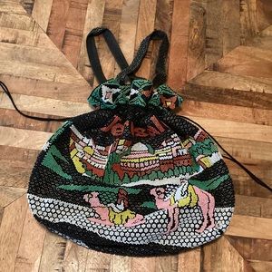 Beaded Jerusalem tote